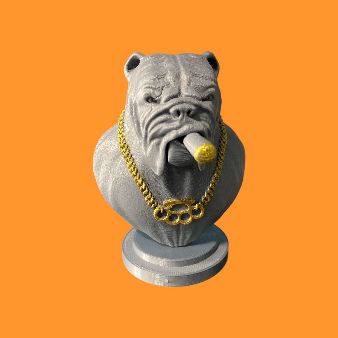 Bulldog The Boss - Figür 13cm